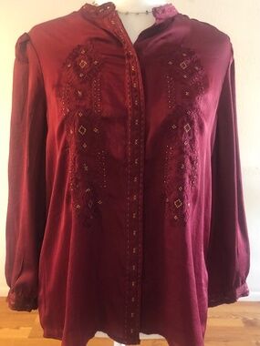 Lucky Brand Silky Blouse